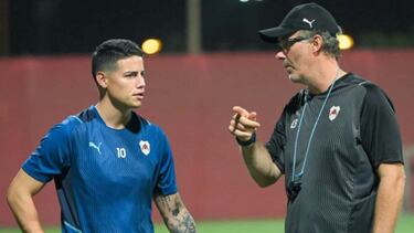 James Rodríguez, nueve técnicos en apenas cuatro temporadas