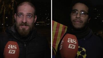 Los hinchas del Barça se quieren enfrentar a Madrid en Champions