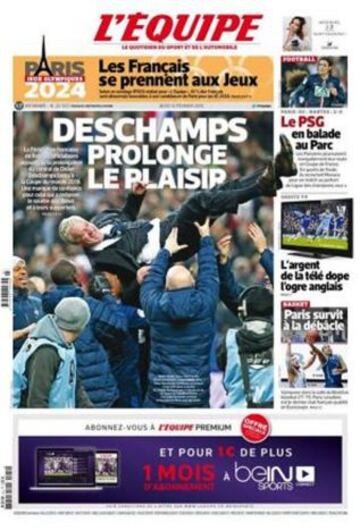 Portadas de la prensa deportiva