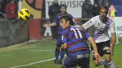 El Numancia sólo derrotó al Huesca en Tercera División