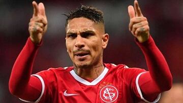 Paolo Guerrero anotó el primero para el Internacional