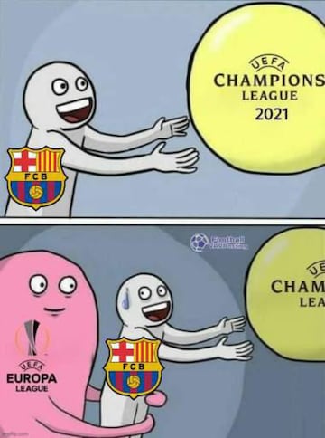 Los mejores memes de la derrota del Barcelona en Champions