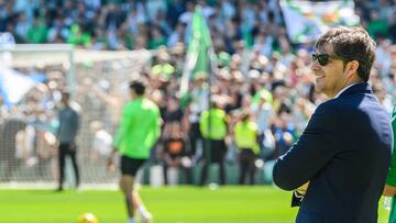 Ángel Haro, presidente del Real Betis.