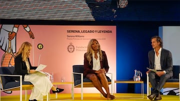 OVIEDO, 23/10/2025. - La tenista estadounidense Serena Williams (c) asiste a una recepción en Oviedo, donde el viernes recogerá el Premio Princesa de Asturias de los Deportes 2025. EFE/Paco Paredes