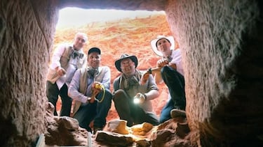 A discovery in one of the Indiana Jones scenarios: the Treasure of Petra, a secret tomb has been uncovered