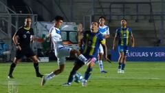 La dura falta de Galdames contra un ex Colo Colo que terminó en expulsión