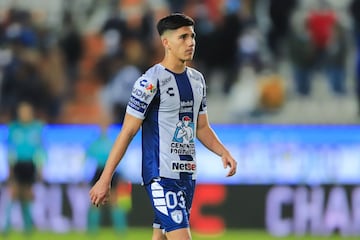 Kevin Álvarez tiene 22 años con minutos en Primera División con el Pachuca.