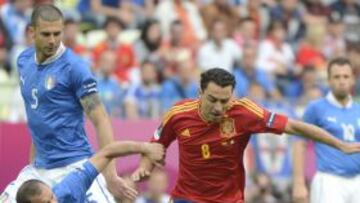 Xavi cree que Espa&ntilde;a mereci&oacute; ganar a Italia.