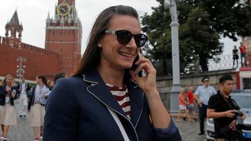 Isinbayeva se presenta para presidir la federación rusa