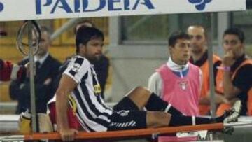 Diego, baja 15 días por un pinchazo en el muslo derecho
