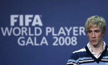 Nominated for the best player in the world in 2008.