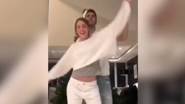 El romántico vídeo de Morata y su mujer para felicitar la Navidad