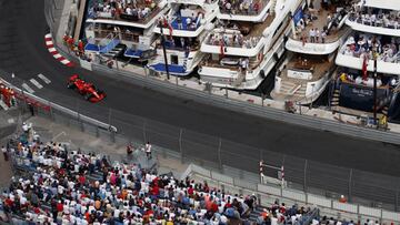 VXH62. Monte Carlo (Monaco), 27/05/2018.- Finnish Formula One driver Kimi Raikkonen of Scuderia Ferrari in action during the 2018 Formula One Grand Prix of Monaco at Monte Carlo circuit in Monaco, 27 May 2018.