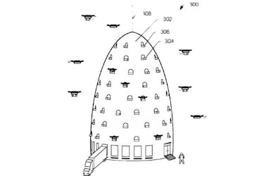 Así ve Amazon los 'almacenes colmena' para sus drones