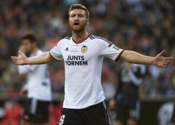 Shkodran Mustafi  jugador del Valencia