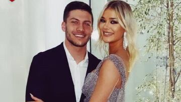 Jovic y su novia demuestran su madridismo en Instagram