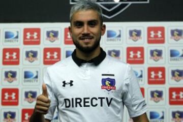 Así fue la presentación de Pedro Morales en Colo Colo