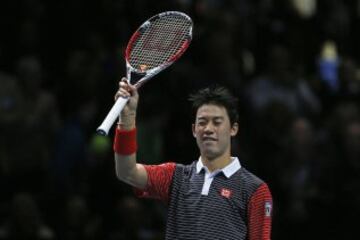 Kei Nishikori venció a Ferrer en una nueva jornada del Masters.