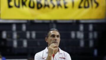 El entrenador de la Selección, Sergio Scariolo.