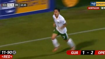 ¡Qué debut! Carreño se demoró un minuto en anotar un gol