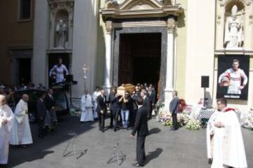 Funeral de Jules Bianchi en Niza.