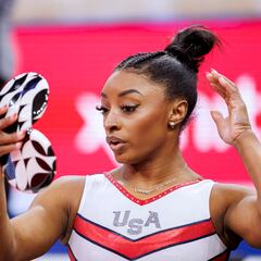 How many times has Simone Biles competed in the Olympic Games?