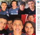 El afectuoso saludo de Alexis a quienes lo ayudaron en su lesión