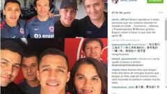 El afectuoso saludo de Alexis a quienes lo ayudaron en su lesión