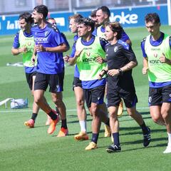 Osasuna se prepara para su primer amistoso de pretemporada