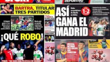 La prensa catalana es un clamor contra Muñiz: "¡Qué robo!"