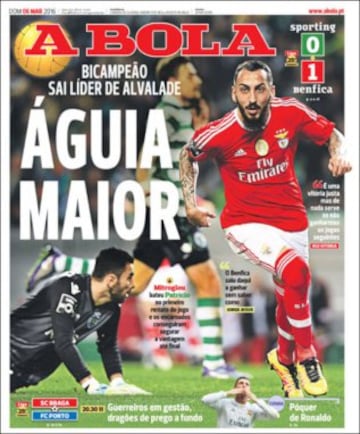 Portadas de la prensa mundial