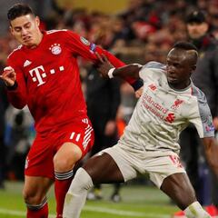 James se despide de Champions en octavos ante el Liverpool