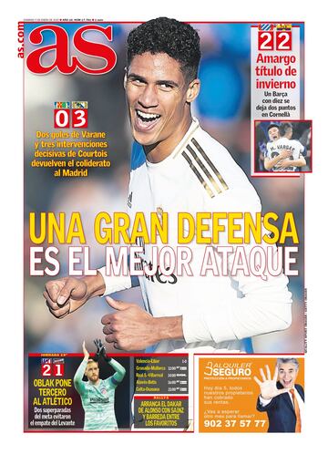 Las portadas del Real Madrid campeón