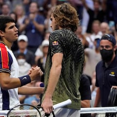 Tsitsipas: "Alcaraz puede ser un rival por los Grand Slams"