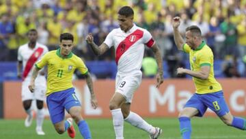 Formaciones de Perú y Brasil hoy en la final de la Copa América