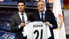Brahim Díaz presented as new Real Madrid player