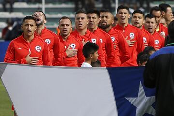 Bolivia vs. Chile, en imágenes