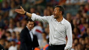 Luis Enrique se puso serio: hizo ocho cambios respecto al Alavés