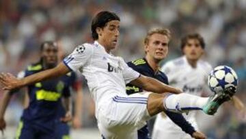 <b>RECUPERACIONES. </b>Khedira robó siete balones ante el Ajax.