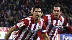 El atlético Diego Costa lidera junto a Suárez la Bota de Oro