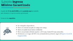 Ingreso Mínimo Garantizado en Chile: cuál es el link de la web del aporte