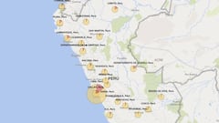Mapa de casos por coronavirus por departamento en Perú: hoy, 11 de mayo