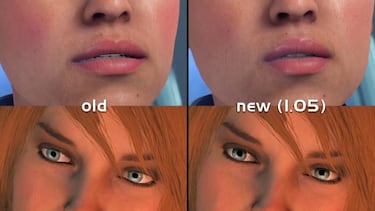 Así han mejorado los ojos en Mass Effect Andromeda