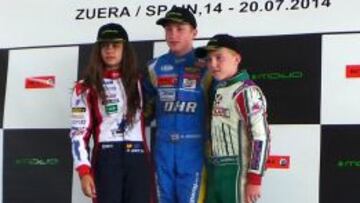 Marta García tuvo una gran actuación en Zuera.