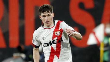 Fran García, jugador del Rayo y del Real Madrid.