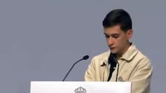 La intervención de un joven socio del Real Madrid que aplaude todo el madridismo