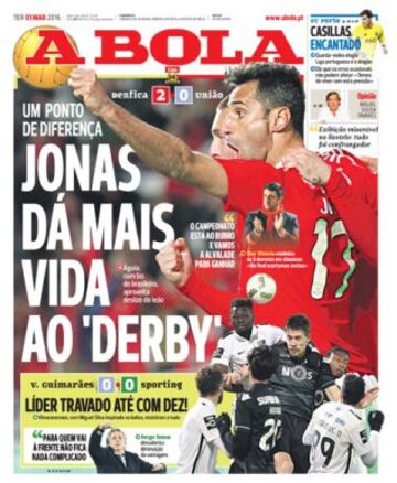 Portadas de la prensa mundial