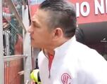 ‘Nacho’ Ambriz discute con aficionado tras el empate de Toluca vs Juárez