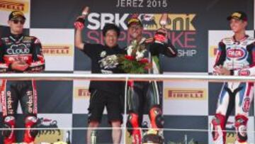 Tom Sykes ya ganó en Jerez el año pasado con la Kawasaki.