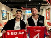 “La relación que tenemos es la raja... Uno podría pensar que los futbolistas son sobrados, pero no, él es muy buena onda”